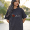 CHAOS Handwritten Style Black T-shirt