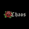 CHAOS Handwritten Style Black T-shirt
