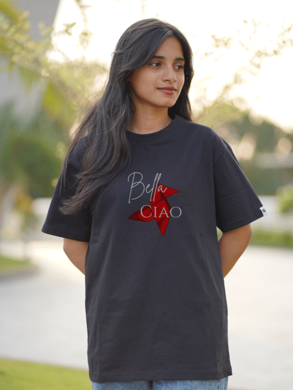 Bella CIAO Black T-Shirt - Revolutionary Streetwear Icon