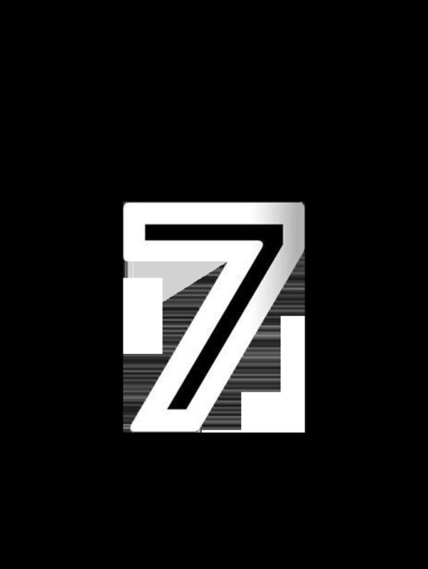 Metallic 7 Graphic T-Shirt