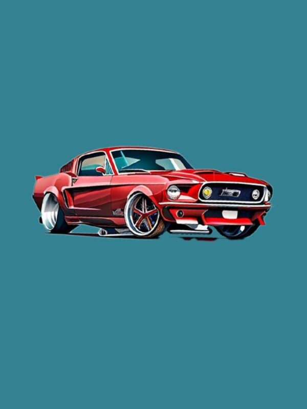 Vintage Muscle Ride Graphic Tee